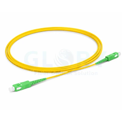 SC APC To SC APC Simplex OS2 Fiber Patch kabel
